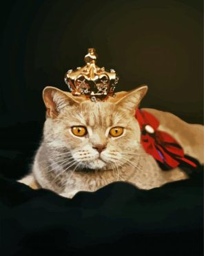 Royal Cat Paint By Numbers