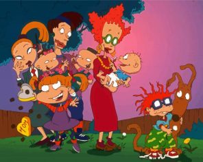 Rugrats Characters Paint By Numbers