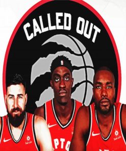 Raptors team Paint By Numbers