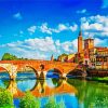 Verona Bridge-Paint By Numbers