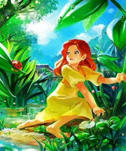 Arrietty Anime Paint By Numbers