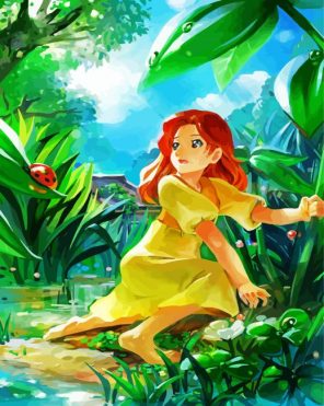 Arrietty Anime Paint By Numbers