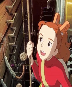 Arrietty Character Paint By Numbers