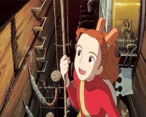 Arrietty Character Paint By Numbers