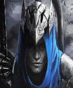 Arthas Head Paint By Numbers