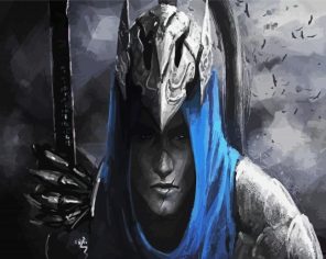 Arthas Head Paint By Numbers