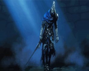 Artorias Dark Souls Paint By Numbers