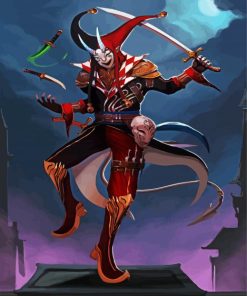 Assassin Jester Paint By Numbers