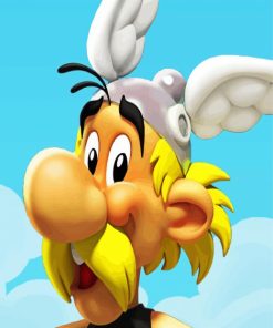 Asterix Character Paint By Numbers