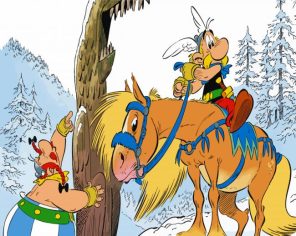 Asterix And Obelix Paint By Numbers