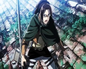 Hanji Attack On Titan Paint By Numbers