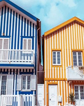 Colorful Aveiro Paint By Numbers