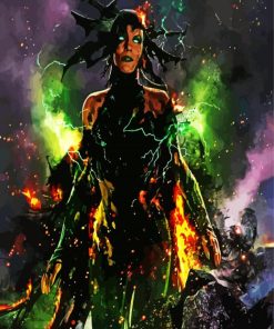 Hela Avengers Paint By Numbers