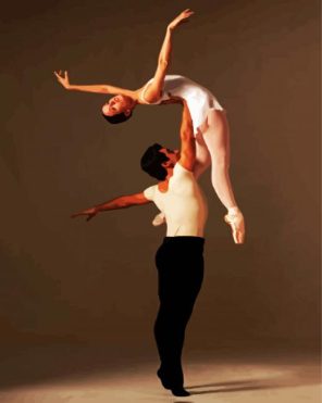 Ballerina And Ballerino Paint By Numbers