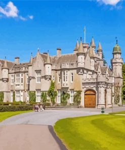 Balmoral Castle Paint By Numbers