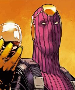 Baron Zemo Paint By Numbers