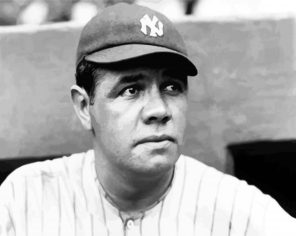 player Babe Ruth Paint By Numbers