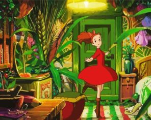 Cute Arrietty Paint By Numbers