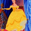 Belle With Yellow Dress Paint By Numbers