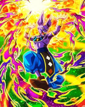 Painting Beerus Paint By Numbers