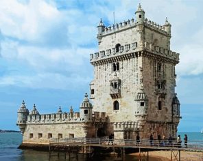 Tower Castle Paint By Numbers