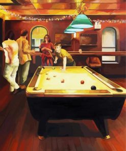 Billiard Pastime Paint By Numbers