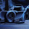 Batmobile Car Paint By Numbers