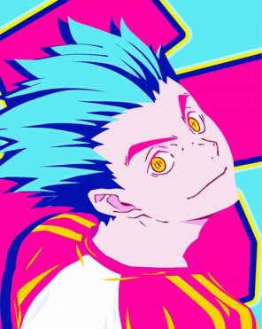 Colorful Bokuto Paint By Numbers