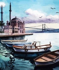 Bosphorus View Paint By Numbers