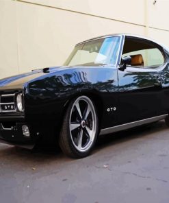 Classic Black Car Paint By Numbers