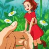 Arrietty Cartoon Paint By Numbers