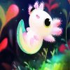 Cute Axolotl Paint By Numbers