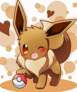 Aesthetic Eevee Paint By Numbers