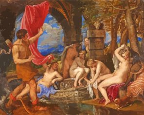 Diana And Actaeon Paint By Numbers