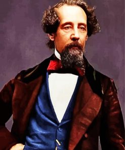 Charles Dickens Author Paint By Numbers