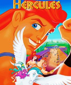 Animation Hercules Paint By Numbers