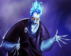 Blue Hades Paint By Numbers