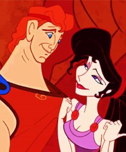 Disney Hercules Paint By Numbers