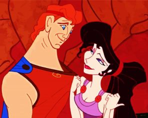 Disney Hercules Paint By Numbers