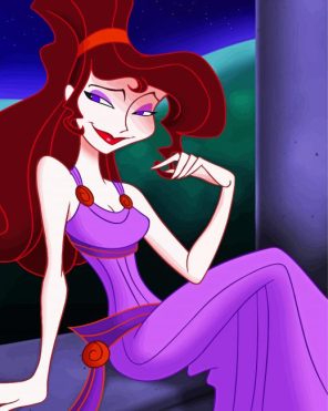 Beautiful Megara Paint By Numbers