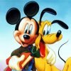 Mickey Mouse Animation Paint By Numbers