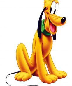 Pluto Puppy Paint By Numbers