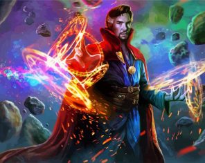 Powerful Dr Strange Paint By Numbers