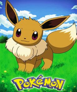 Eevee Pokemon Paint By Numbers