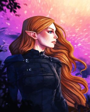 Feyre Elf Paint By Numbers