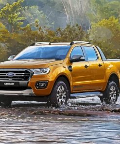 Ford Ranger River Paint By Numbers