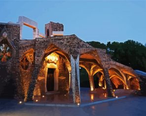 Gaudi Crypt Paint By Numbers