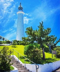 Light House Hill Paint By Numbers