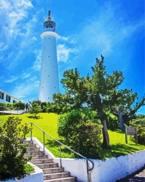 Light House Hill Paint By Numbers