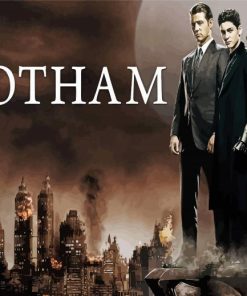 Gotham Serie Poster Paint By Numbers